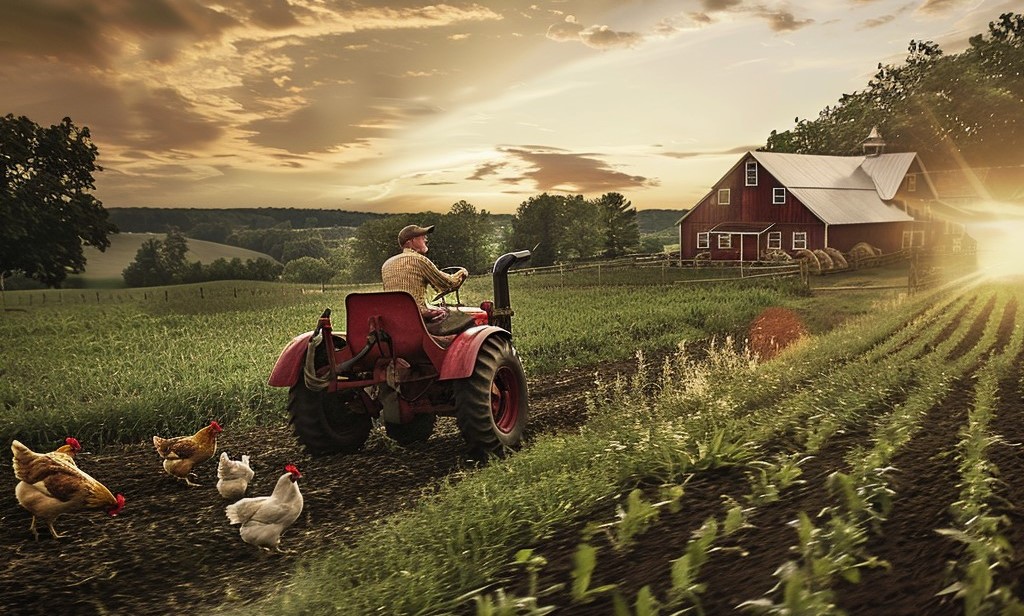 SmallHolding insurance - typical English farm